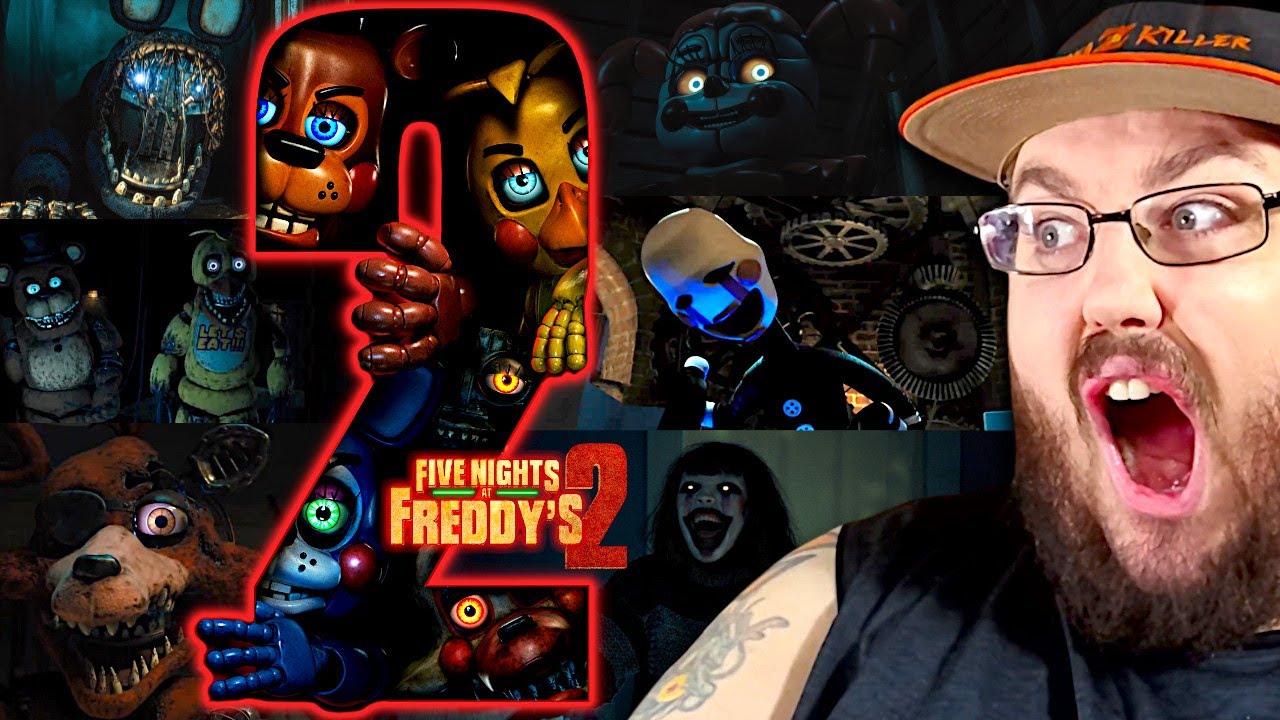Five Nights at Freddy's 2 The Movie #FNAF REACTION!!! - YouTube