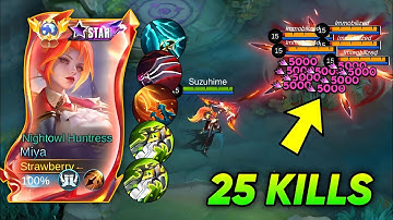 MIYA NEW TRICK ABNORMAL DAMAGE BUILD!🔥 (MUST TRY) ~ Top 1 Miya 1 Hit build 2025!