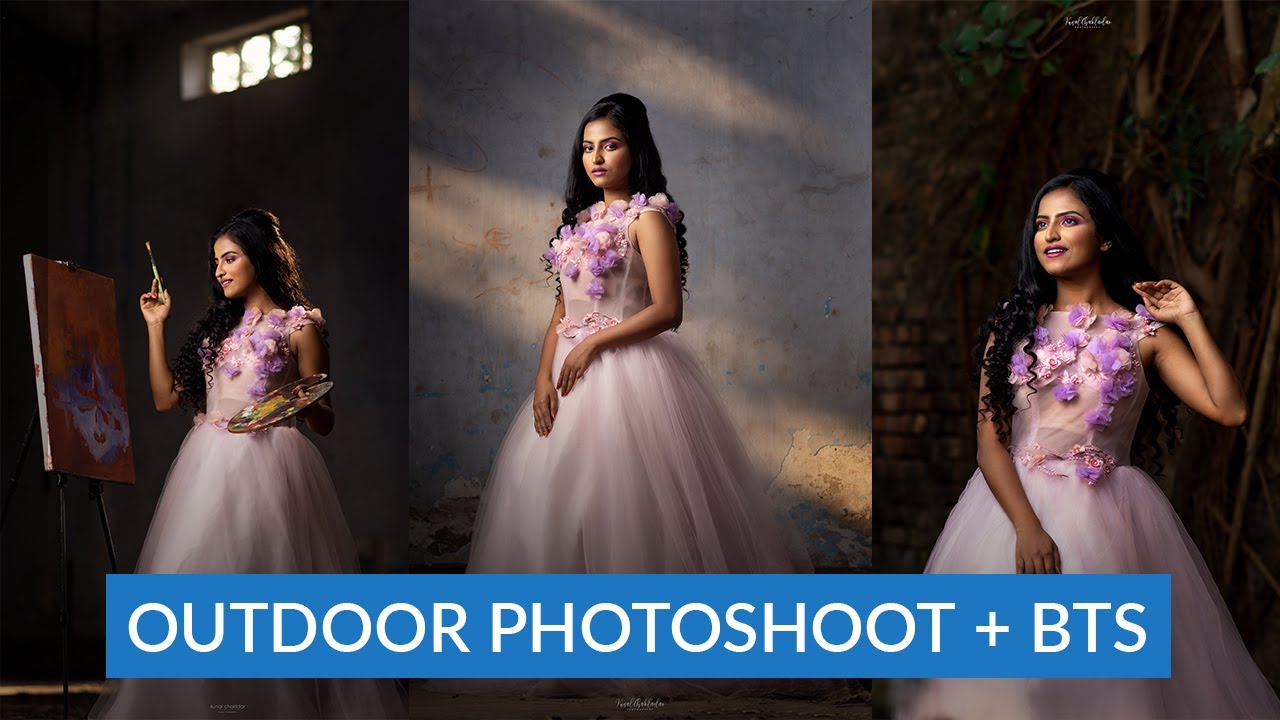 Off camera Outdoor Flash Photography using Godox ad200 - Behind the