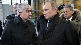 Владимир Путин Посетил Завод Им. Чкалова