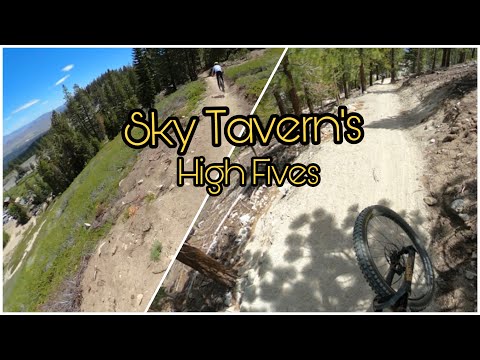 Riding Sky Tavern’s Trail “High Fives!” #mtb #skytavern