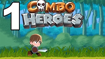 Combo Heroes - Gameplay Walkthrough Part 1 - Chapters 1-4 (iOS)