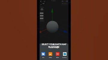 How to create earth 3d model in prisma 3d #shorts