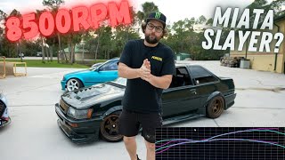 The Perfect AE86 Goes to the DYNO With the First Round of Mods!