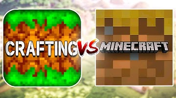 Crafting and Building vs Minecraft Trial || Game Comparison