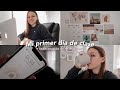 VLOG | MI PRIMER DÍA DE UNI + redecoración de mi escritorio (estudiante de economía) - POLO POSITIVO