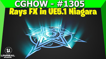 Creating Rays FX in Unreal Engine 5.1 Niagara | Showcase