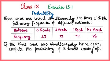 Class 9 Maths | Chapter 15 | Exercise 15.1 Q4 | Probability | NCERT