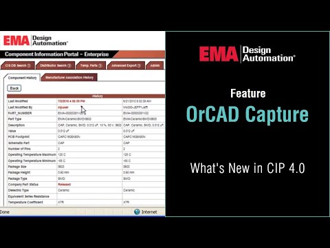 What's New in Component Information Portal (CIP) 4.0