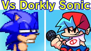 Friday Night Funkin' VS Dorkly Sonic Escenas | Canción: Sonic For Hire