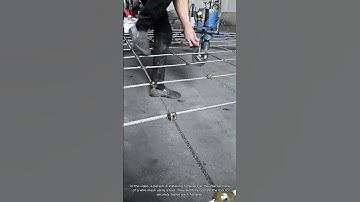 Installing Fasteners on a Wire Mesh