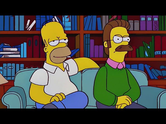 The Simpsons - Ned Flanders Dating video class=