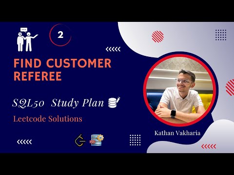 Find Customer Referee | SQL50 Leetcode Study Plan | Q-2