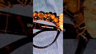 Tigers Eye Frames with Quartz Point Copper Wrapped #crystals