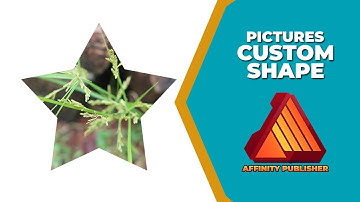 How to crop pictures into custom shapes in affinity publisher