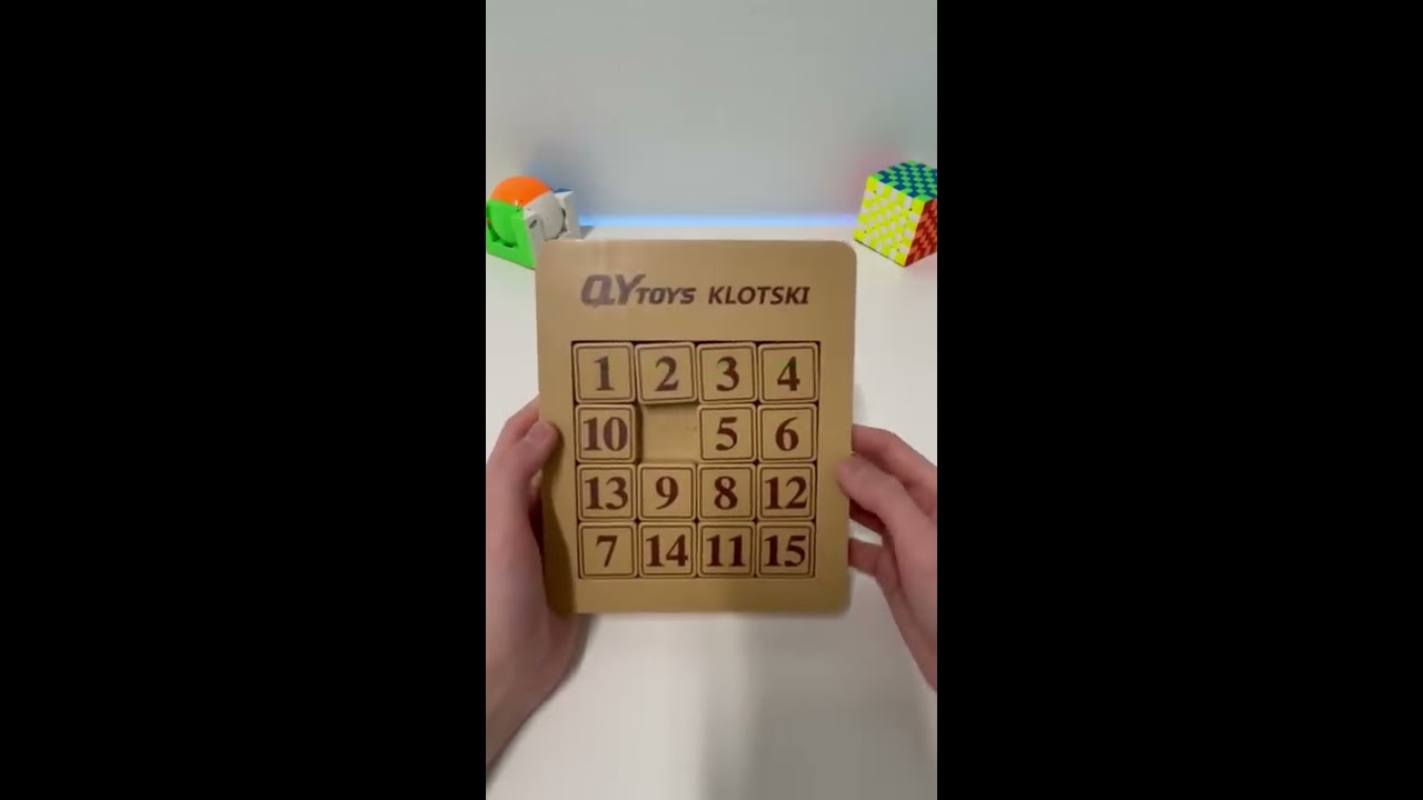 This Is How You Speed Solve The 15 Puzzle 