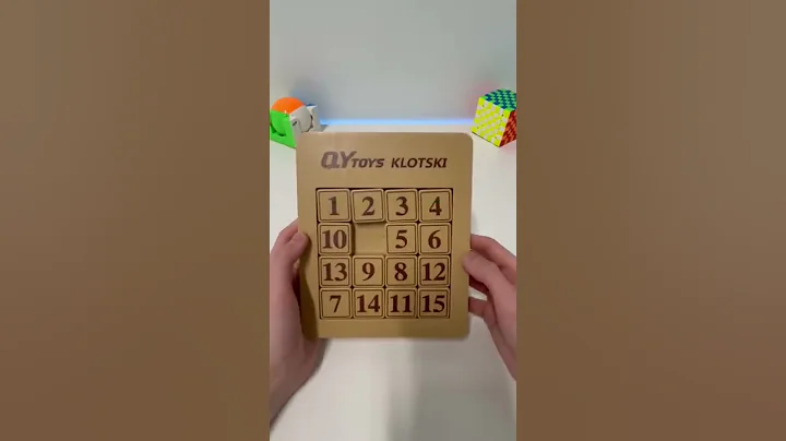 This is how you Speed solve the 15 Puzzle 🌟