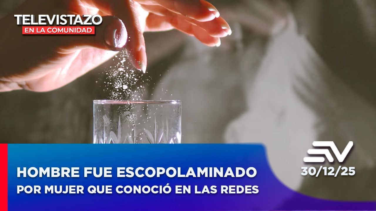 Hombre fue escopolaminado por mujer que conoció en las redes | Televistazo en la Comunidad Quito