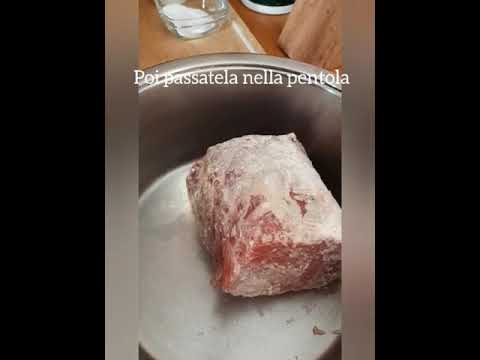 Video: Lonza Di Maiale Con L'osso Con Funghi