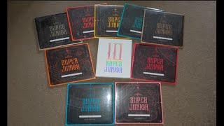 [UNBOXING]  SUPER JUNIOR ( 슈퍼주니어): 10th Album The Renaissance  (All 13 Versions )