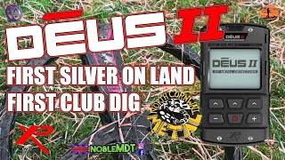 DEUS II FIRST SILVER ON PASTURE | FIRST CLUB DIG | XP DEUS 2 | METAL DETECTING UK