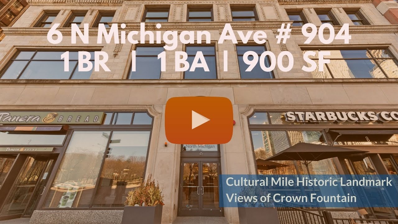 Condos for sale in downtown chicago- overlooking Millennium Park on Michigan Avenue- Anne Rossley