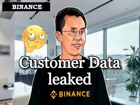   Customer Data Leaked Publically Binance Exchange Kyc Data