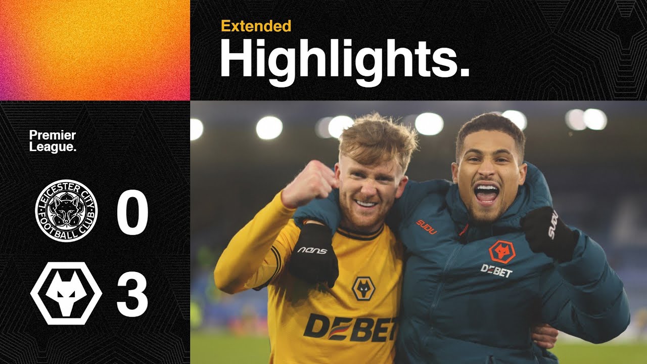 Wolves Ext Victory at the King Power! | Leicester City 0-3 Wolves | Extended ...