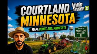 FARMING SIMULATOR 25 - COURTLAND MINNESOTA | SERVIDORES | MP | PC. GRANDE COLHEITA DE AVEIA!!!