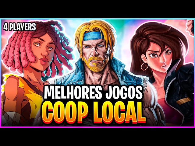 TOP 5 - JOGOS 4 PLAYERS LOCAL / MULTIJOGADOR - #36 (Jogos Multiplayer Local  2021) 