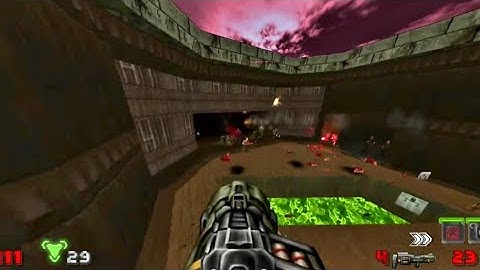 Brutal Pack v10.3b [Upscaled weapons] Doom 30th wad - E7M1 - Arrival (Android/DeltaTouch)