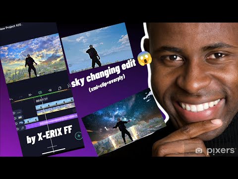 Sky changing editing 😱 tutriol//how to edit sky changing in alight motion//