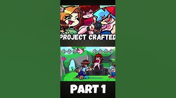 FNF - Project Crafted [PART 1|Steve] (FNF MOD) #shorts