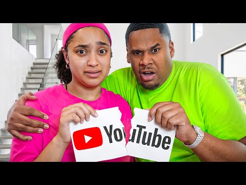 WE QUIT YOUTUBE.. WE ARE DONE!
