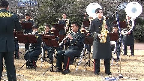 Detective Conan Main Theme 🎷 Japanese Army Band