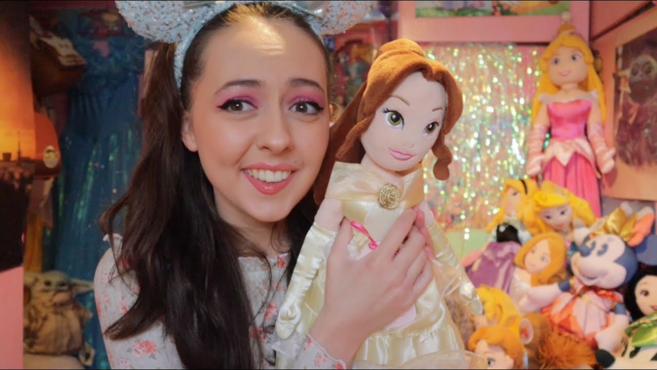 Harrods Disney Store Princess Belle plush & beautiful Cinderella replica notebook!