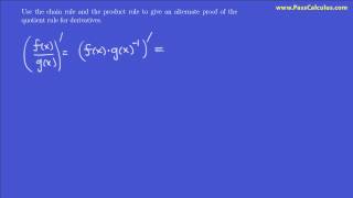 Calculus - Chain Rule - Extra Problem 4