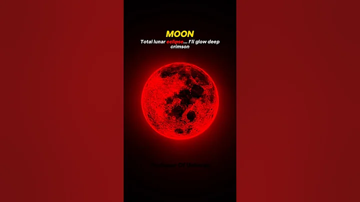 Blood Moon Is Coming ☠️ #Space #Earth #Sun