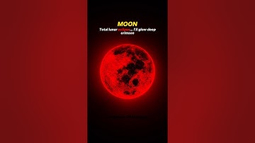 Blood Moon Is Coming ☠️ #Space #Earth #Sun