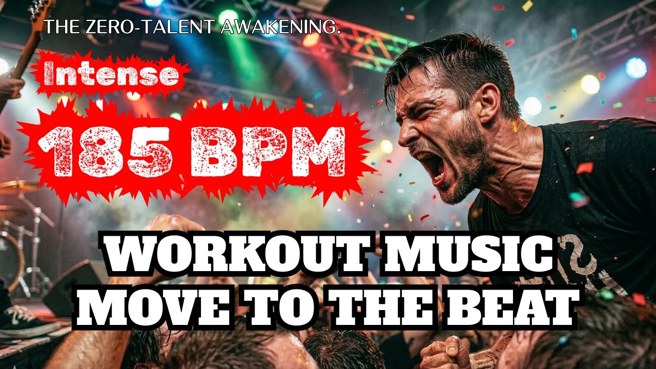 185 BPM 185 : Melodic Hardcore Mix ⚡ High-Speed Cadence, Boxing Rush \u0026 HIIT |  (No Copyright)