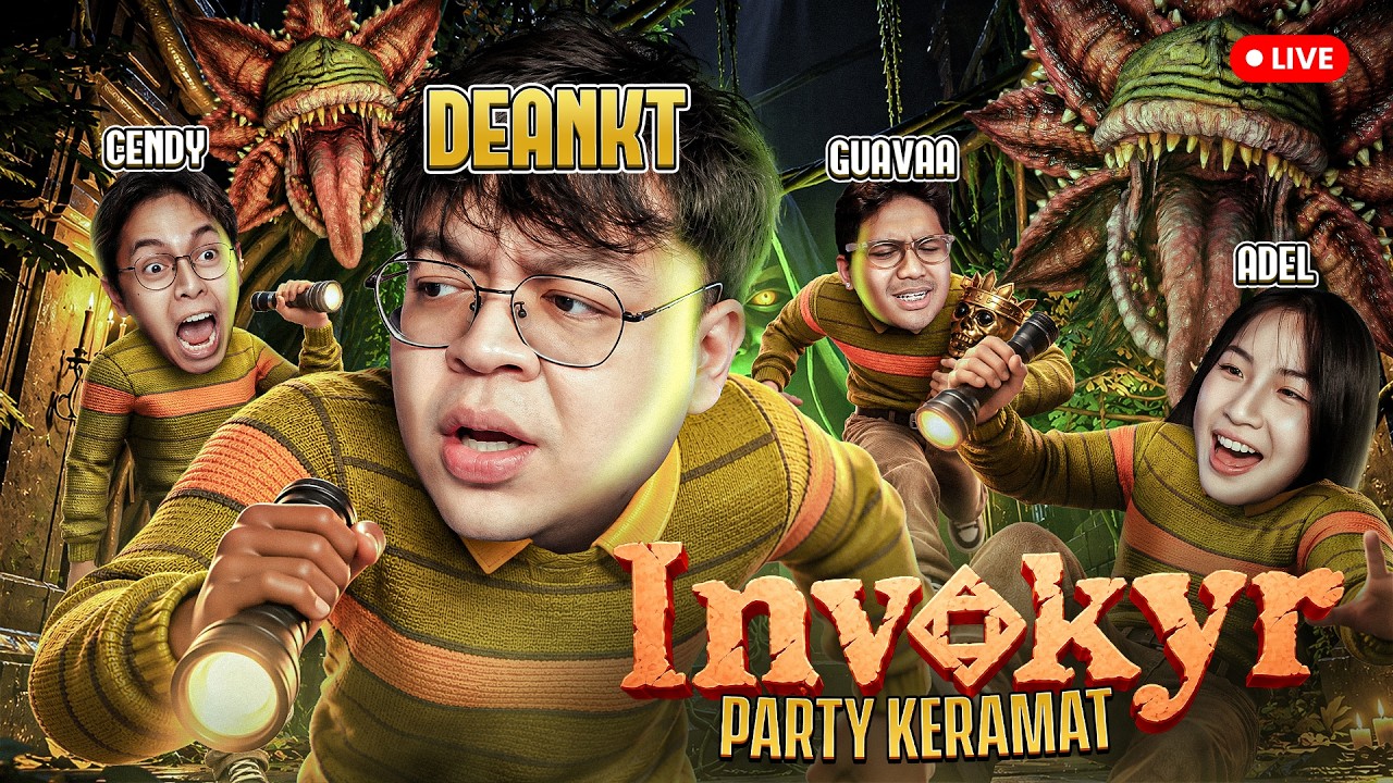 KITA BERMAIN GAME VIRAL BOARDGAME JADI NYATA SEPERTI "JUMANJI" WITH PARTY KERAMAT