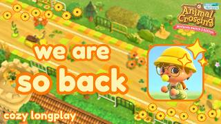 let's get back to working on the springcore island! | acnh longplay | buttercup