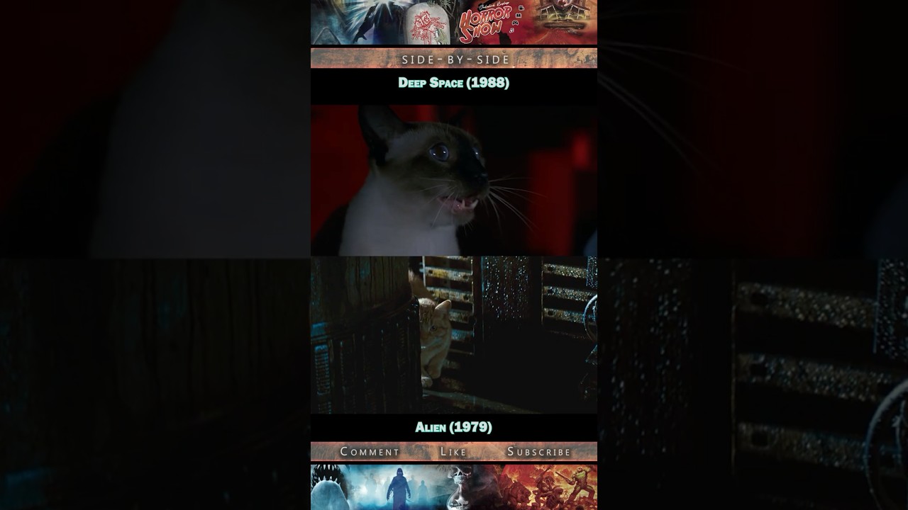 Side-by-side: Alien (1979) vs. Deep Space (1988) 