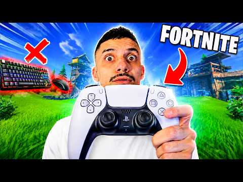 ΕΠΑΙΞΑ ΠΡΩΤΗ ΦΟΡΑ FORTNITE ΜΕ CONTROLLER...