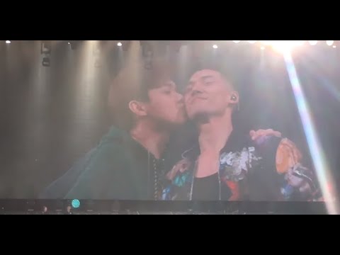 14092019 關智斌 Kenny is Born 演唱會 - 超時encore 張敬軒 關智斌 世紀一吻！(正面舞台)