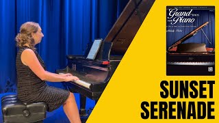 Sunset Serenade by Melody Bober — Late Elementary — Grand Solos for Piano Book 3