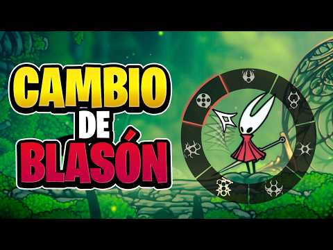 Juego al Silksong pero CAMBIO de BLASÓN en CUALQUIER LUGAR 😱😱😱