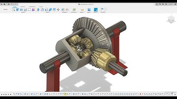 Differential gear on Fusion 360