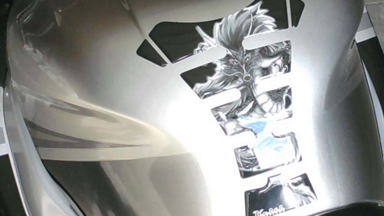 How to install a tank pad / tank protecter on a motorcycle YouTube