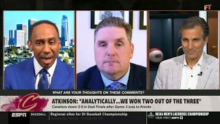 FIRST TAKE | Kenny Atkinson already have there bags packed for Cancun - Stephen A. on Knicks vs Cavs